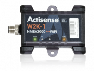 W2K-1 fra Actisense viser vigtige data fra din bd p mobil eller tablet