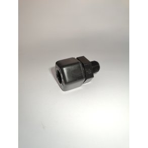 CONN 1/4MPTX1/2TU PLASTIC