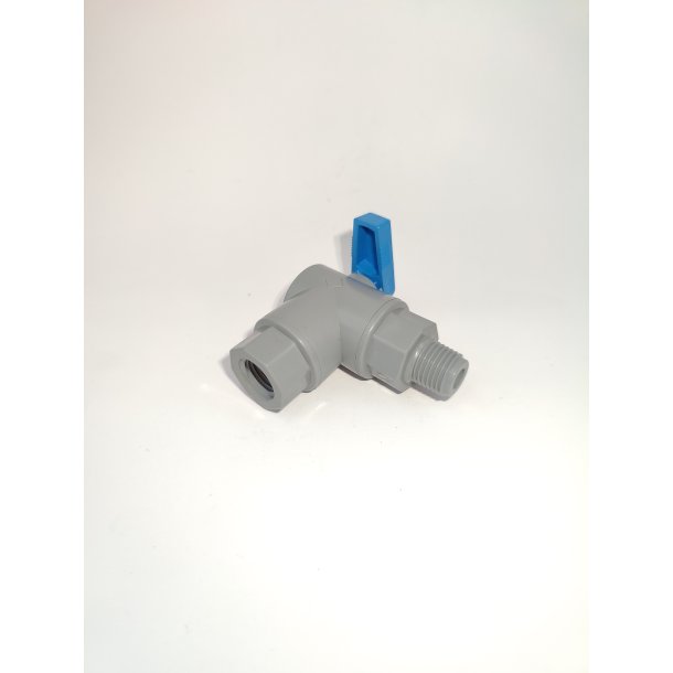 VALVE BALL 1/4FPTX1/4MPT PVC