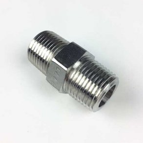 NIP HX 3/8NPTXCLOSE 316SS