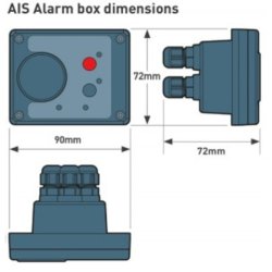 AIS Alarmbox for MOB og SART