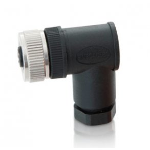 Micro field fit connector, right-angle female