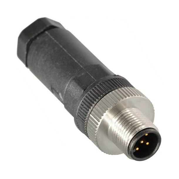 Micro field fit connector, straight - male