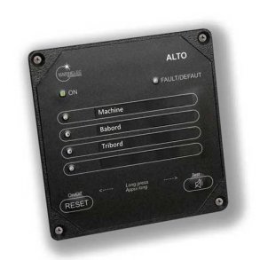 4 channels customizable alarm panel