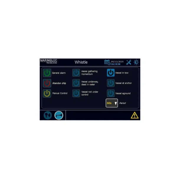 AVAS Audiovisuel alarm sekvenser