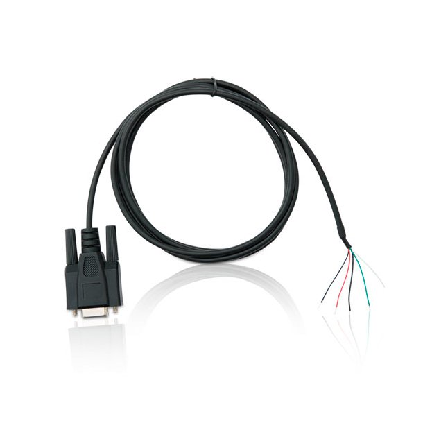 9 pin, D type moulded cable assembly (female)