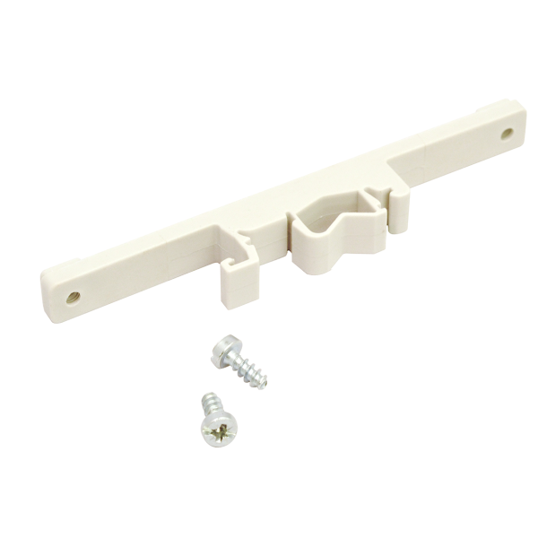 Kit of 1 clip &amp; 2 screws. Use with USG-2 on top hat (EN 50 022) or G section (EN 50 035) rails