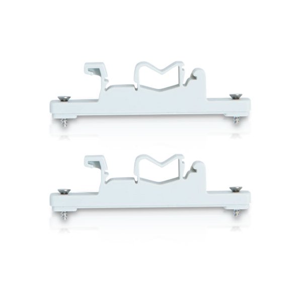 Kit of 2 clips &amp; 4 screws. Use with NDC-5, EMU-1-BAS &amp; NBF-3-BAS on top hat (EN 50 022) or G section (EN 50 035) rails