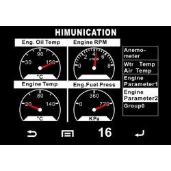 HM-TS18 VHF Radio Klasse DSC-D m. GPS, NMEA2000 og mutifunktions Touch-Display