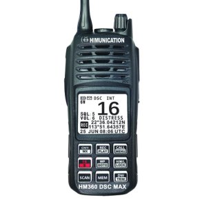 HM360 MAX DSC-D VHF Radio 6W m. ATIS og L1 + L2
