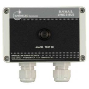 Bus remote panel for alarm levels 2 & 3