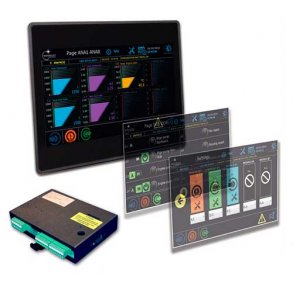 64 channels alarm system with 7'' touch