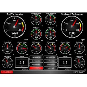 N2KView Vessel Monitoring and Control Software for Personal Computer