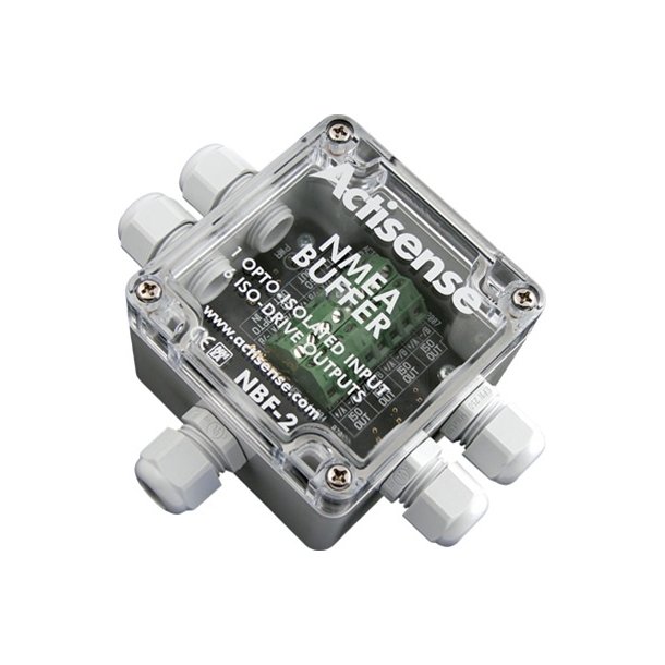 NMEA Buffer med 6 OPTO ISO drive output