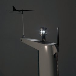 Norby Marine Kombi trefarvet toplanterne med ankerlys, 2nm