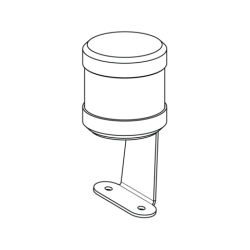 Norby Marine lanternebeslag 10 gr. for vinkelret monteringsflade
