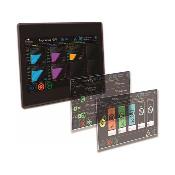 Remote MACCS HMI in 10'' touchscreen