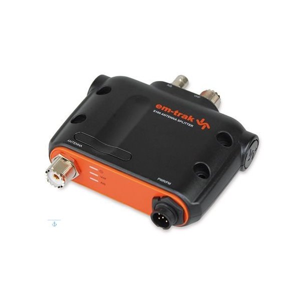 Udget - brug S300  - Em-trak S100. Splitter antenne transpond